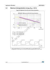 VN5T016AHTR-E Datasheet Page 22