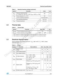 VN610SP13TR Datasheet Page 7