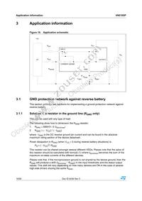 VN610SP13TR Datasheet Page 16