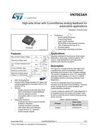 VN7003AHTR Datasheet Cover