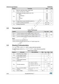 VN7007AHTR Datasheet Page 8