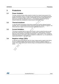 VN7007AHTR Datasheet Page 19