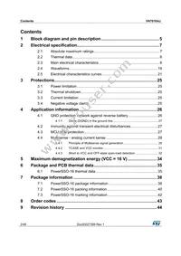 VN7016AJTR Datasheet Page 2