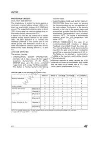 VN770P13TR Datasheet Page 4