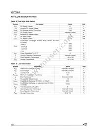 VN771K-E Datasheet Page 4