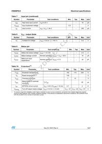 VN800PSTR-61-E Datasheet Page 9