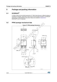 VN800S-E Datasheet Page 22