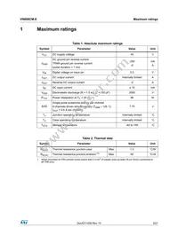 VN808CMTR-E Datasheet Page 3