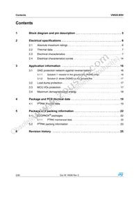 VN920-B5H13TR Datasheet Page 2