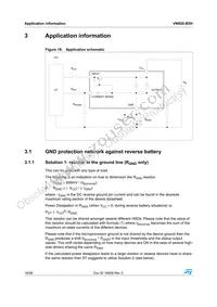 VN920-B5H13TR Datasheet Page 16