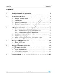 VN920B5-E Datasheet Page 2
