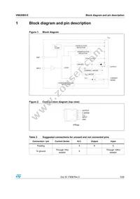 VN920B5-E Datasheet Page 5