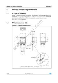 VN920B5-E Datasheet Page 22