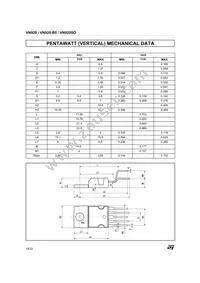 VN920SOTR-E Datasheet Page 18