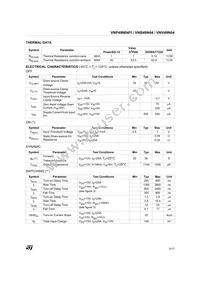 VNB49N04TR-E Datasheet Page 3