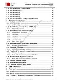 VNC2-64L1C-TRAY Datasheet Page 5