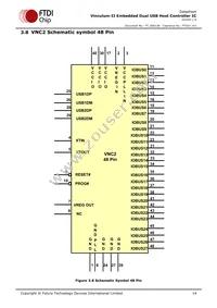 VNC2-64L1C-TRAY Datasheet Page 14