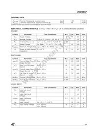 VND10BSPTR-E Datasheet Page 3