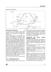 VND10BSPTR-E Datasheet Page 5