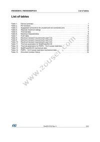 VND5004BSP30-E Datasheet Page 3