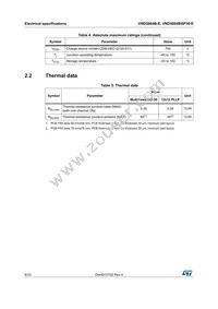 VND5004BSP30-E Datasheet Page 8