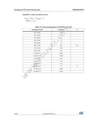VND5004CSP30-E Datasheet Page 22