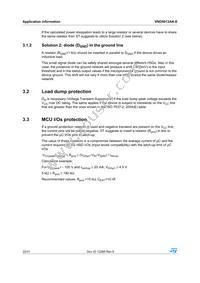 VND5012AK-E Datasheet Page 22