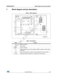 VND5E006ASP-E Datasheet Page 5