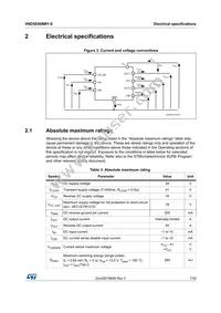 VND5E008MYTR-E Datasheet Page 7