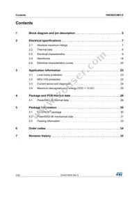 VND5E012MY-E Datasheet Page 2