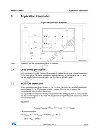 VND5E012MY-E Datasheet Page 23