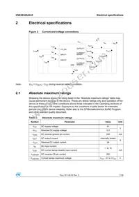 VND5E025AK-E Datasheet Page 7