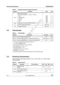 VND5E025ASTR-E Datasheet Page 8