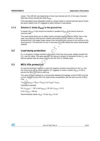 VND5E025BK-E Datasheet Page 23