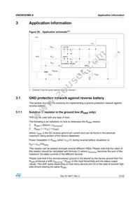 VND5E025MK-E Datasheet Page 23