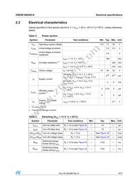 VND5E160ASOTR-E Datasheet Page 9