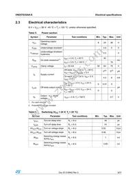 VND5T035AK-E Datasheet Page 9