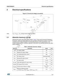 VND5T050AK-E Datasheet Page 7