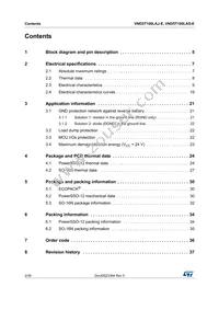 VND5T100LASTR-E Datasheet Page 2