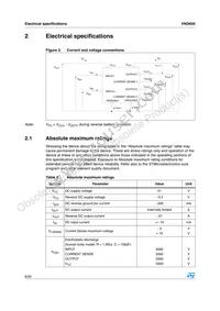 VND60013TR Datasheet Page 6