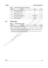 VND60013TR Datasheet Page 7