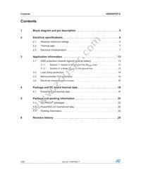 VND600PEPTR-E Datasheet Page 2