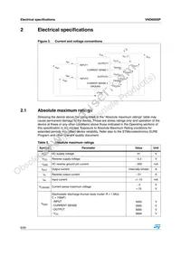 VND600SP13TR Datasheet Page 6