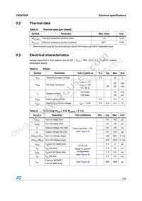 VND670SP13TR Datasheet Page 7