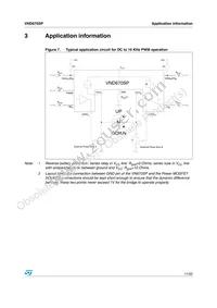 VND670SP13TR Datasheet Page 11