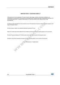VND7004AYTR Datasheet Page 4