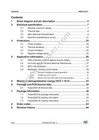 VND7012AYTR Datasheet Page 2