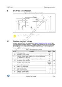 VND7012AYTR Datasheet Page 7