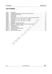 VND7012AYTR-E Datasheet Page 4