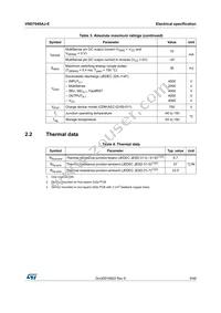 VND7040AJ-E Datasheet Page 9